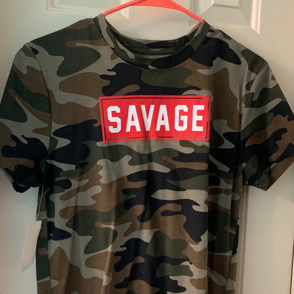 camo savage shirt